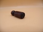 Vintage Glass   Wood Pretty Flower Wreath Design Sealing Wax Seal Stamp