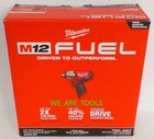 New In Box Milwaukee Fuel M12 2454-20 3 8  Cordless Impact Wrench 12 Volt