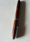 Esterbrook Tan   Chrome Fountain Pen - 1950 s - 2668 Nib