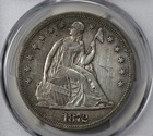1872 P Pcgs Xf Detail - Silver Seated Liberty Dollar  1 Coin  60403a