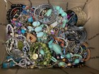 Huge Xl Jewelry Lot  Vintage And Modern  Jewelry Repurpose Box  15lbs  Lot 1