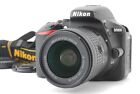  neear Mint  Nikon D5600 24 2 Mp Digital Slr Camera  kit With 18-55mm Lens 
