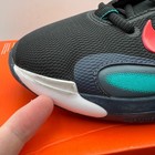 Nike Air Zoom Isofly Basketball Shoes Kids 5 5y Black Teal Crimson Mesh