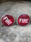 Vintage Fire Truck Lights Lot Of 5