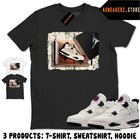 Shirt To Match Aj 4 Flight Club 2026 Sneaker Matching Tee New Kicks 4s T-shirt
