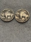 1936p d Buffalo Nickels 2 Coins  Full Date Free Shipping