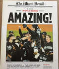 Florida Marlins 2003 World Champions Poster  amazing 