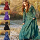 New Renaissance Princess Dress Cosplay Costume Vintage New Medieval Long Dress
