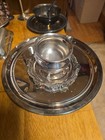 Vintage Silverplate Mixed Lot Towle Goblets  Trays England Yeoman Pool Serving