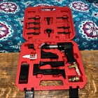 Aircraft Tools Deluxe 777 Red Box 4x Rivet Gun Kit With Blocks   Snaps Like New