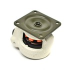 Foot Master Gd-80-f-nyn Leveling Plate 50mm Swivel Caster Wheel 550kg Load