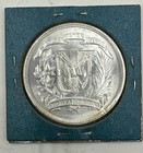 1952 Dominican Republic Silver One Peso Coin Choice Bu