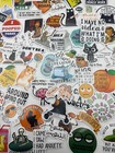 New Funny Stickers 15 Pcs Humor Savage Snarky Sassy Meme Laptop Water Bottle