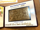 Nolan Ryan Hand Signed Autographed Limited Edition Gold Stamp  Rare cert  4655