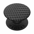 Popsockets Popgrip Premium Cell Phone Grip - Black Carbonite Weave