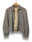1950s Vintage Grey Ricky Jacket Mens Size Fits Medium Small Made In Usa
