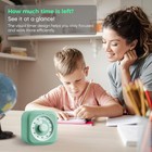 Green 60 Minute Visual Timer Silent Countdown Clock