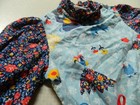 Vintage Girls Size 4 Kate Greenaway 100  Cotton flannel Soft Material Dress Cute