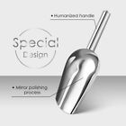 2x Stainless Steel Scoop Bar Ice Candy Dry Goods Popcorn Commercial Scooper 12oz