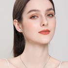 925 Sterling Silver Stud Earrings Set For Women Men  Hypoallergenic Cubic Zircon