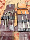 Antique Original Surgical Instrument Set In Leather Case