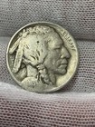 1913 Type 1 Higher Grade 2 3 Horn Buffalo Nickel -  Better Date Us Coin 