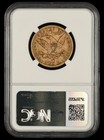 1891 Cc  10 Gold Ngc Vf30