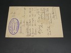 Norway 1900 Postal Card To Germany Stains  12744