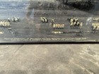 Antique Yard Long Panoramic Military Photo  Fort Clayton Panama Canal Zone  1910