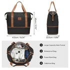 Joyway 2 Piece Travel Duffel Bag Set Waterproof Carry-on Weekender Bag With Toil