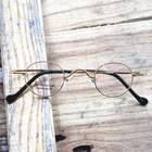 Vintage Pure Titanium Small Oval Round  Eyeglass Frames Full Rim Light Glasses