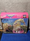 1995 Nrfb Barbie Nibbles Horse Set Mattel 14879 Head Moves Picnic Play Toy Nib