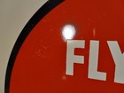 Vintage Flying A Porcelain Sign Gas Motor Oil Metal Pump Station Gasoline 