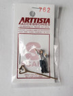 Arttista  762 - Man Holding Up Orders - S Scale Figure - Model Trains - New