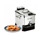 All-clad 3 5l Stainless Steel Deep Fryer W  Oil Filtration Easy Clean Pro