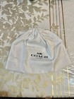 Coach Drawstring Dust Bag Storage Cover Bag 11x13   