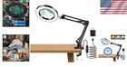 Large 10x Hands Free Magnifying Glass With Light For Reading Magnifier