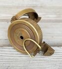 Solid Brass Antique British Military Prismatic Pocket Compass Marine Solid Gift