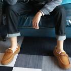 Mens Slippers Indoor Outdoor Memory Foam House Shoes Anti-slip Moccasins Slip   
