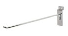 Lot Of 25 Chrome 12  Slatwall Peg Hooks Slat Wall Display 6mm Diameter Tubing