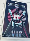 Steel Panther Commemorative 2023 Vip Backstage Pass   Laminate   Lanyard
