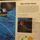 Rand Mcnally 1986 Map Of Outer Space Nasa Tasco Celestial Planetary Atlas