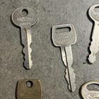 Lot Of 18 Vintage Ford Ignition Metal Keys Various Years models variety Lot