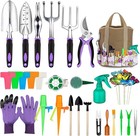 Garden Tools Set 83 Piece  Succulent Tools Set Included  Heavy Duty Aluminum    