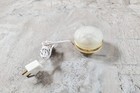 Dollhouse Frosted Round Ceiling Light 1 12 Scale Miniature 12 Volt With Plug