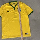Nike Dri-fit Authentic 2014 Cbf Brazil National Soccer Team Jersey Medium