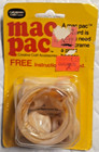 Macrame Bead Lot 30 Item Ceramic Wood Plastic 70s Usa Vintage Craft Supplies Nos