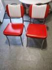 50 s Style Table And  2 Chairs 