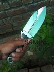 Custom Handmade D2 Tool Steel Hunting Dagger Knife W micarta Handle   Sheath