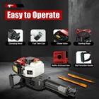 52cc Demolition Jack Hammer Concrete Breaker Drill W  2 Chisel Gas-powered Us